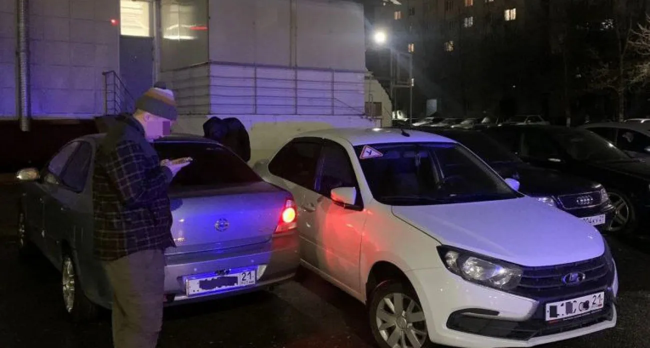 Попытка угона учебной машины произошло в Чебоксарах: молодой человек в нетрезвом состоянии попал в ДТП