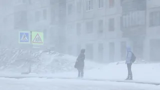 В Чувашии объявлен желтый уровень опасности из-за метели и гололеда