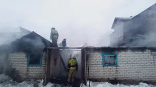 В Чувашии полиция спасла спящую семью от пожара