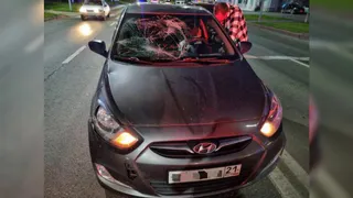 Велосипедист пострадал при наезде автомобиля на проспекте Ленина в Чебоксарах
