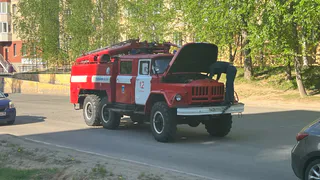В производственном помещении потушили пожар