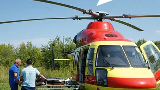 В Чувашии вертолет санавиации спас 69-летнюю пациентку, доставив её в кардиодиспансер 