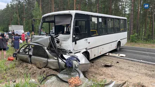 Появились подробности смертельного ДТП с автобусом и легковым автомобилем в Сосновке