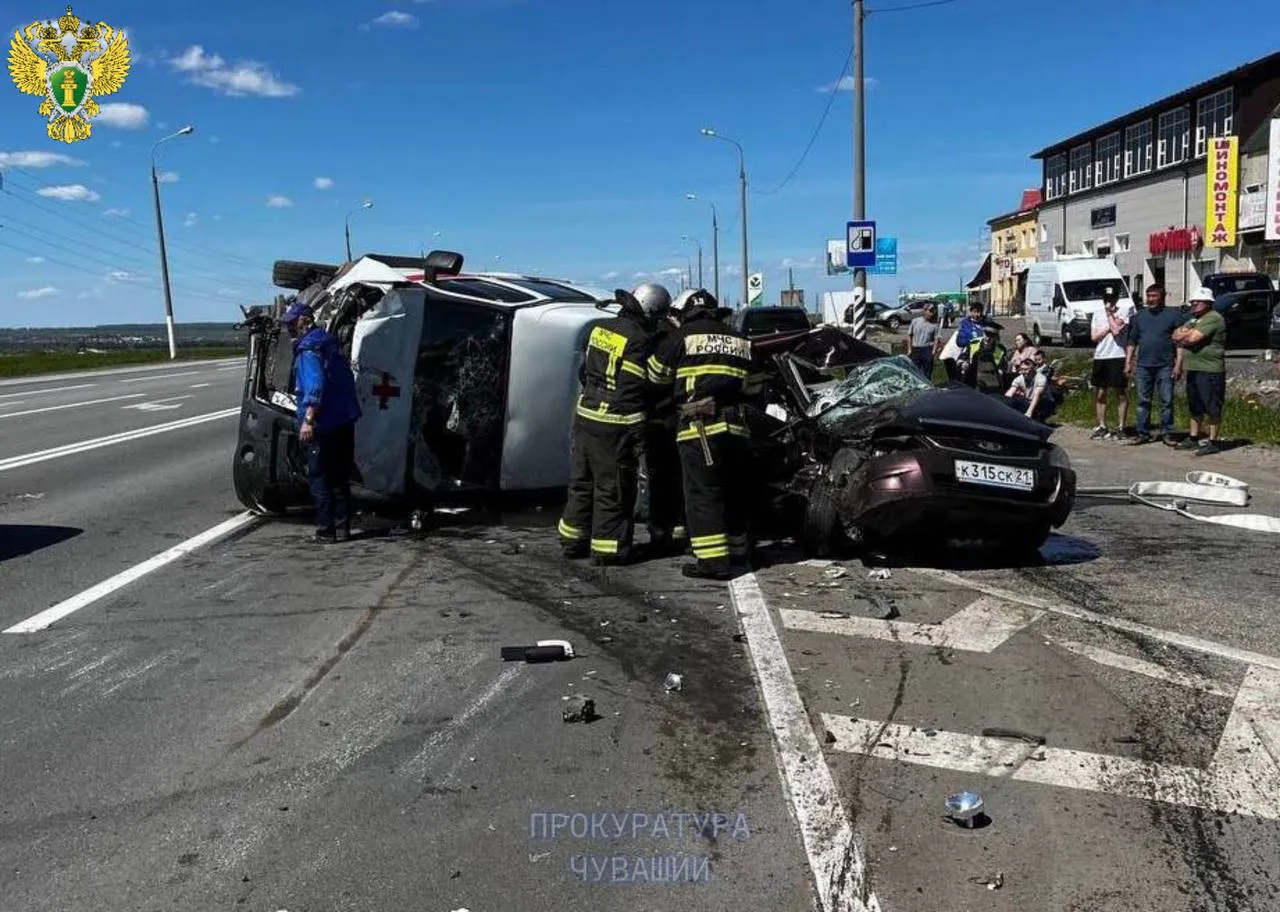 Виновного в ДТП со скорой помощью в Чувашии отправили в колонию-поселение