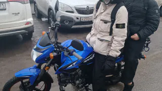 В Чебоксарах задержаны подростки на питбайке