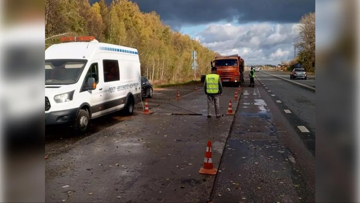 В Чувашии продолжается весовой контроль грузового транспорта с использованием мобильных пунктов