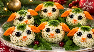 Закуска «Козлятушки-ребятушки» на Новый год — фонтан милоты и вкуса: встречаем символ 2027 года — Красную Огненную Козу