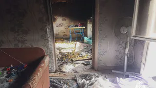 В Новочебоксарске спасли женщину, которая не потушила сигарету и устроила пожар в своей квартире