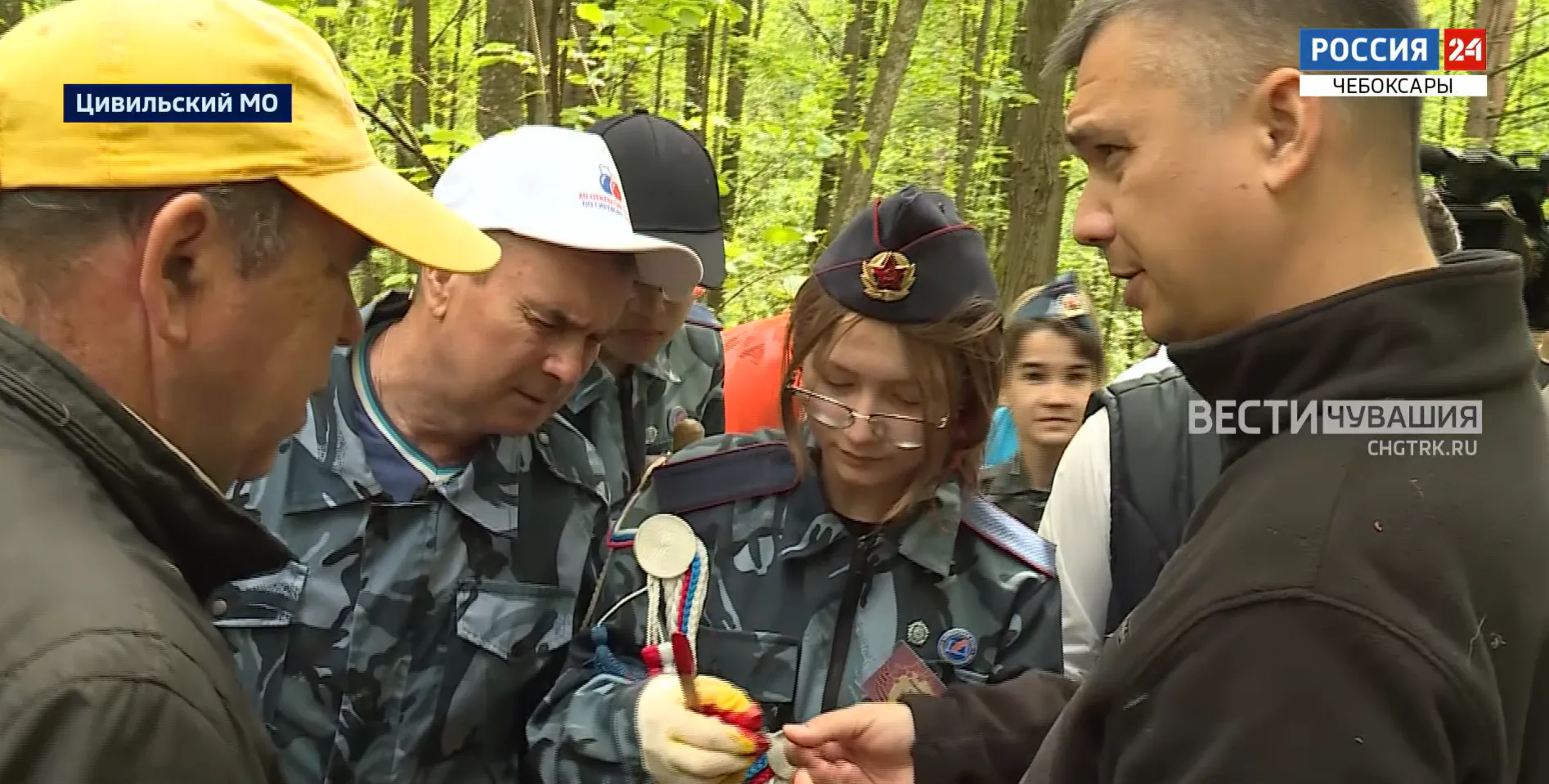 В Цивильском округе поисковики нашли обломки военного самолета, потерпевшего крушение в 1944 году