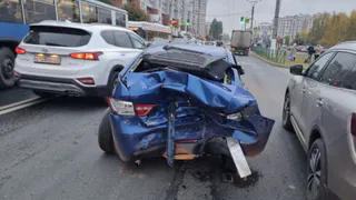 Пьяный водитель стал причиной серьёзного ДТП в Чебоксарах