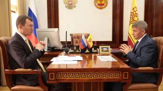 Николаев сказал, что до конца года будет достроена лыжероллерная трасса биатлонного комплекса