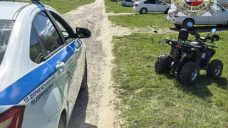 В Чувашии подростка задержали за управление квадроциклом