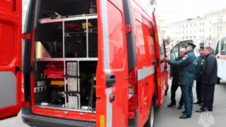 В Чебоксарах спасателям передали шесть новых единиц техники
